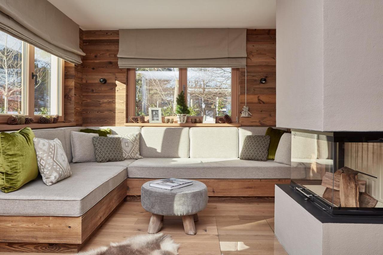 Hahnenkamm Suite Ski-In Ski-Out Direkt An Der Hahnenkammbahn كيتزبوهيل المظهر الخارجي الصورة