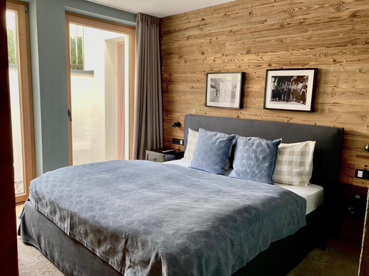 Hahnenkamm Suite Ski-In Ski-Out Direkt An Der Hahnenkammbahn كيتزبوهيل المظهر الخارجي الصورة